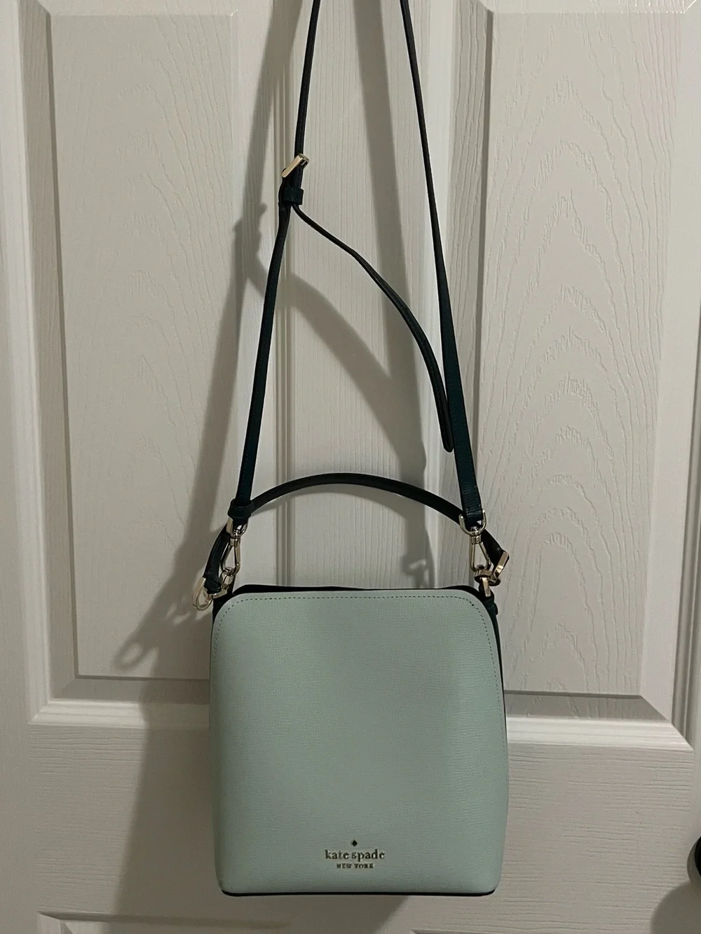 kate spade Mint Green and Dark Teal Crossbody Bag
